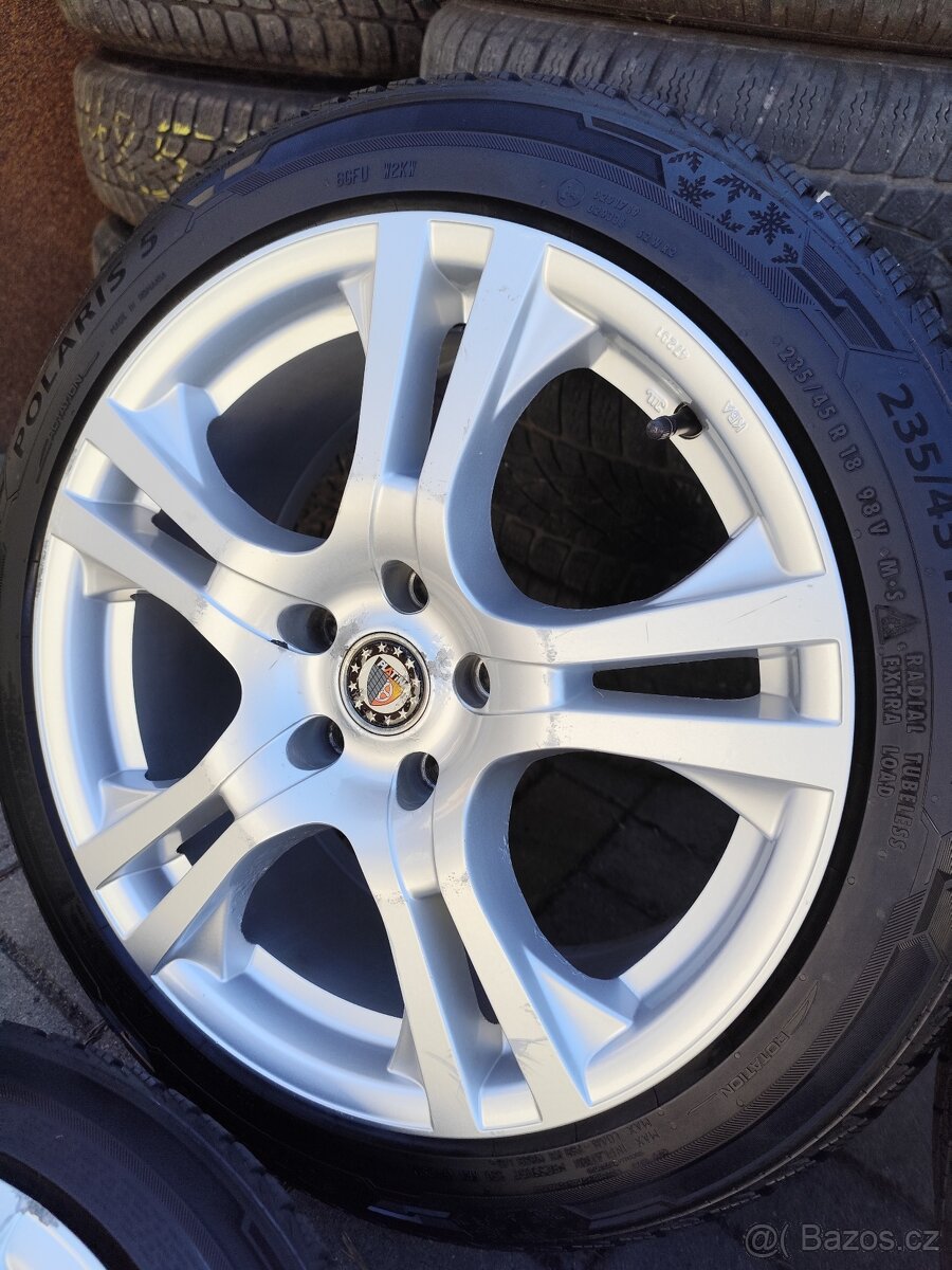 ALU 5x115 r18 PLATIN + PNEU - 3