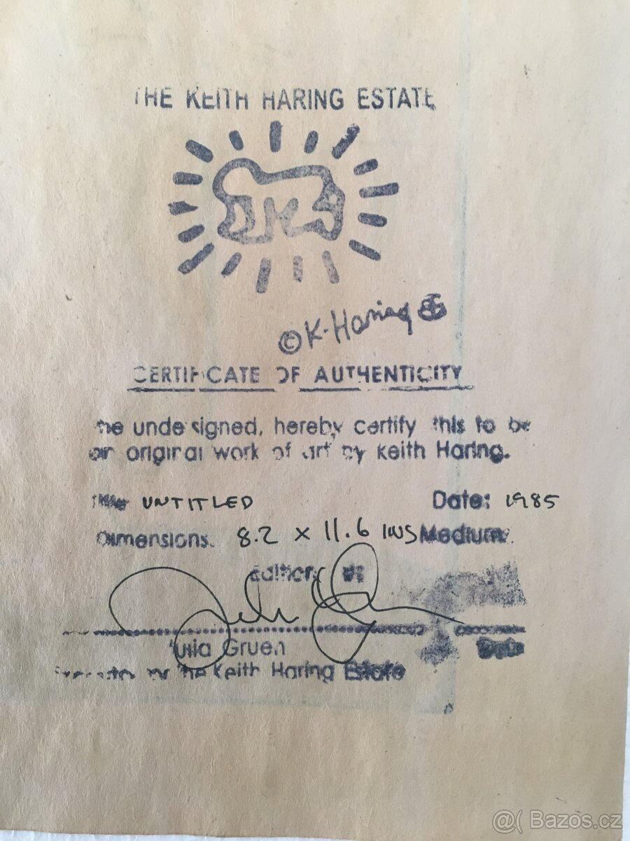 Krásný obrázek ve stylu Keith Haring - 3