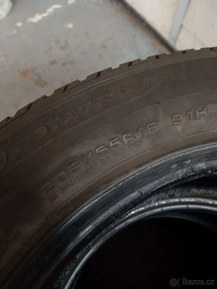 Zimní pneu Fulda 205/55 R16. - 3