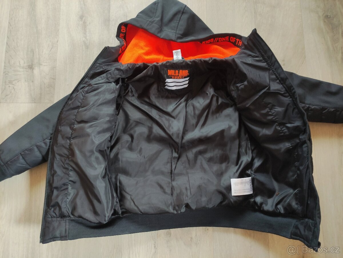 Přechodná softshell bunda vel. 122 - 3