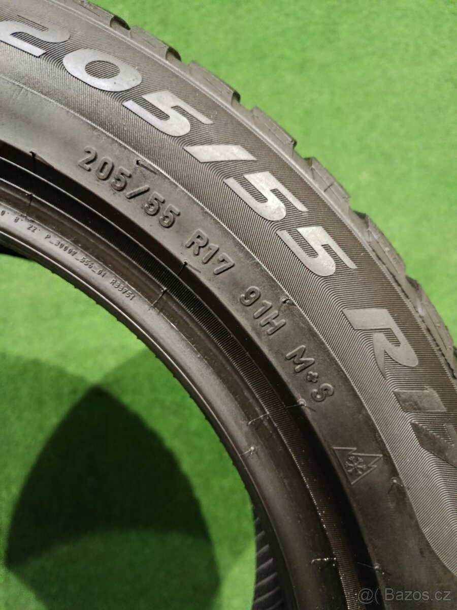 2ks zimni 205/55/17 Pirelli - 3