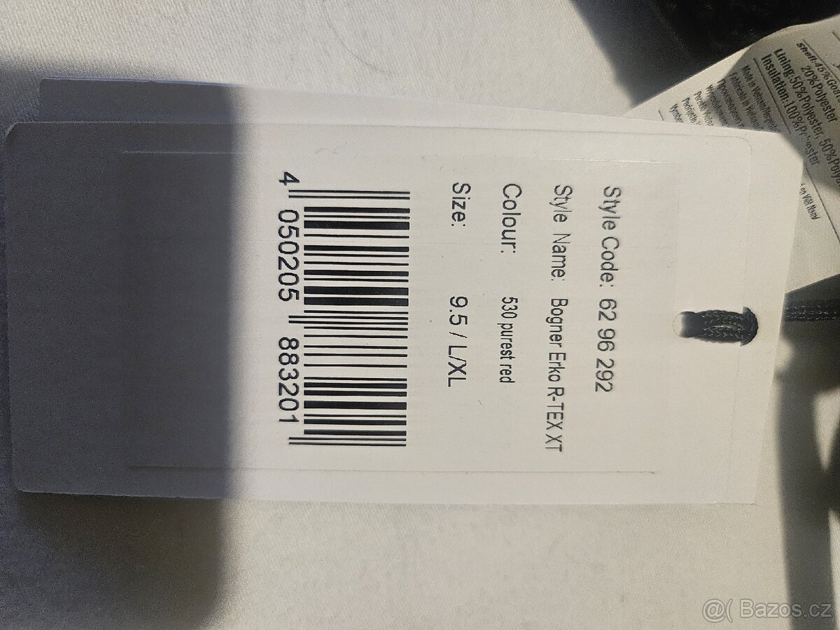 Nové rukavice Bogner velikost 9,5 L/XL - 3