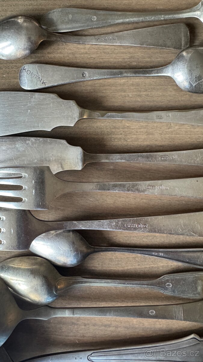 Starožitné příbory - 3