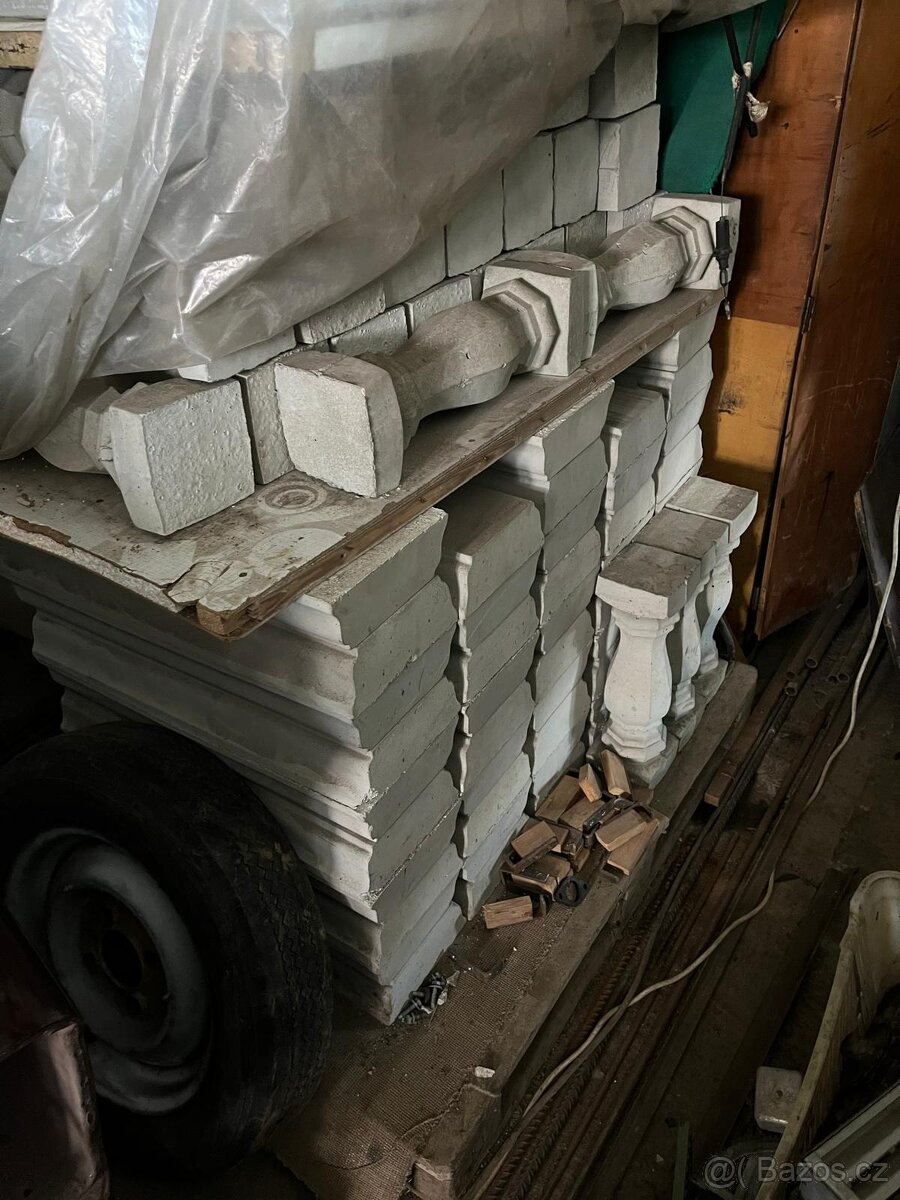 Betonové sloupky, podstavce řecký antický styl - 3