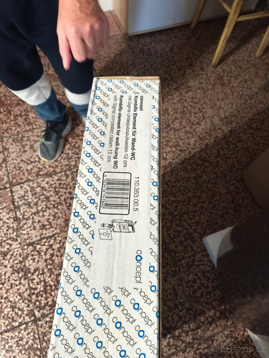 ZÁCHOD-GEBERIT-KOMBIFIX -PŘEDSTĚNOVÝ MODUL-SLEVA - 3