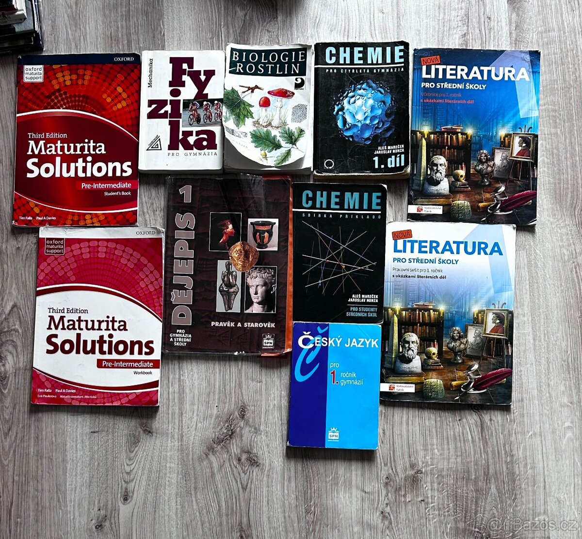 Učebnice pro gymnázia a penál oxybag nový - 3