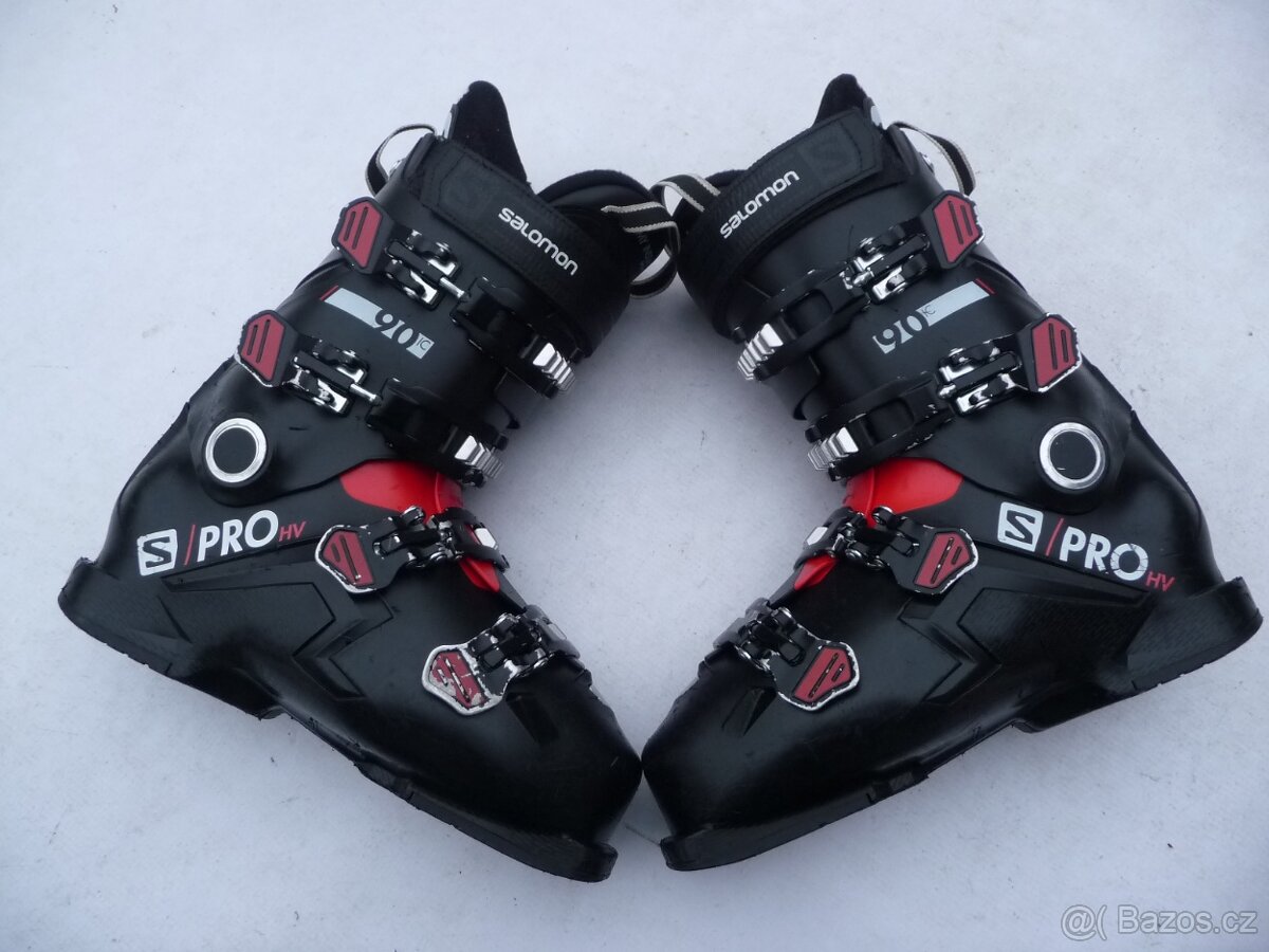 17. Lyže FISCHER - 140 cm + boty SALOMON 40eu + HOLE - set - 3