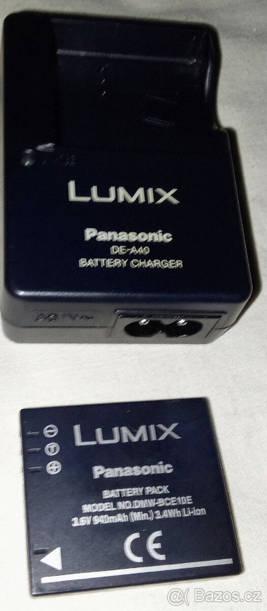 Nabíječka Panasonic / LUMIX -model : DE - A 40 A - 3