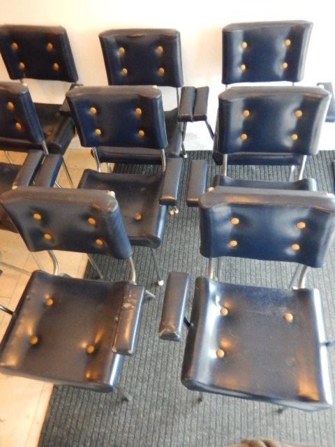 Křesla chromovaná čalouněná 12kusů, Belet OPP Vejprty - 3