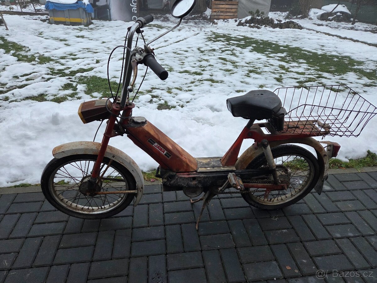 Babetta 207 s kartičkou, červená původní s prsíčkama 4. - 3