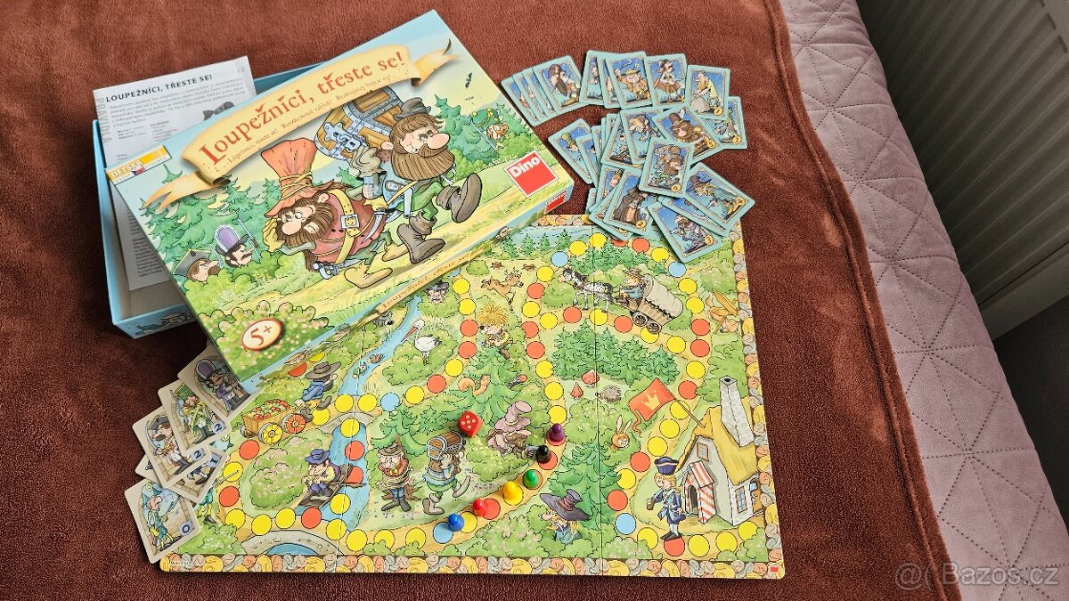 Loupežníci, třeste se - desková hra - 3