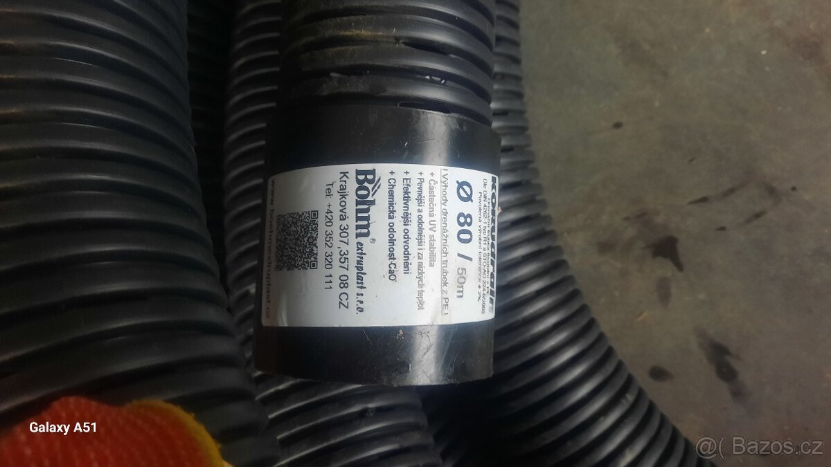 Drenážní trubka DN 80mm - 3