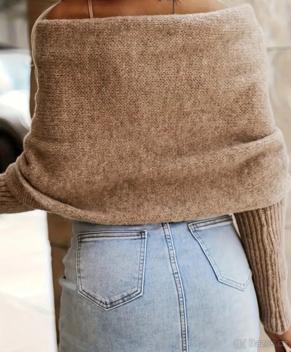 Svetrový šál nový - 3