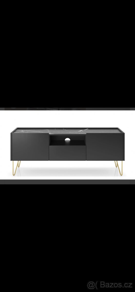 Krásná černá obývací sestava - 3