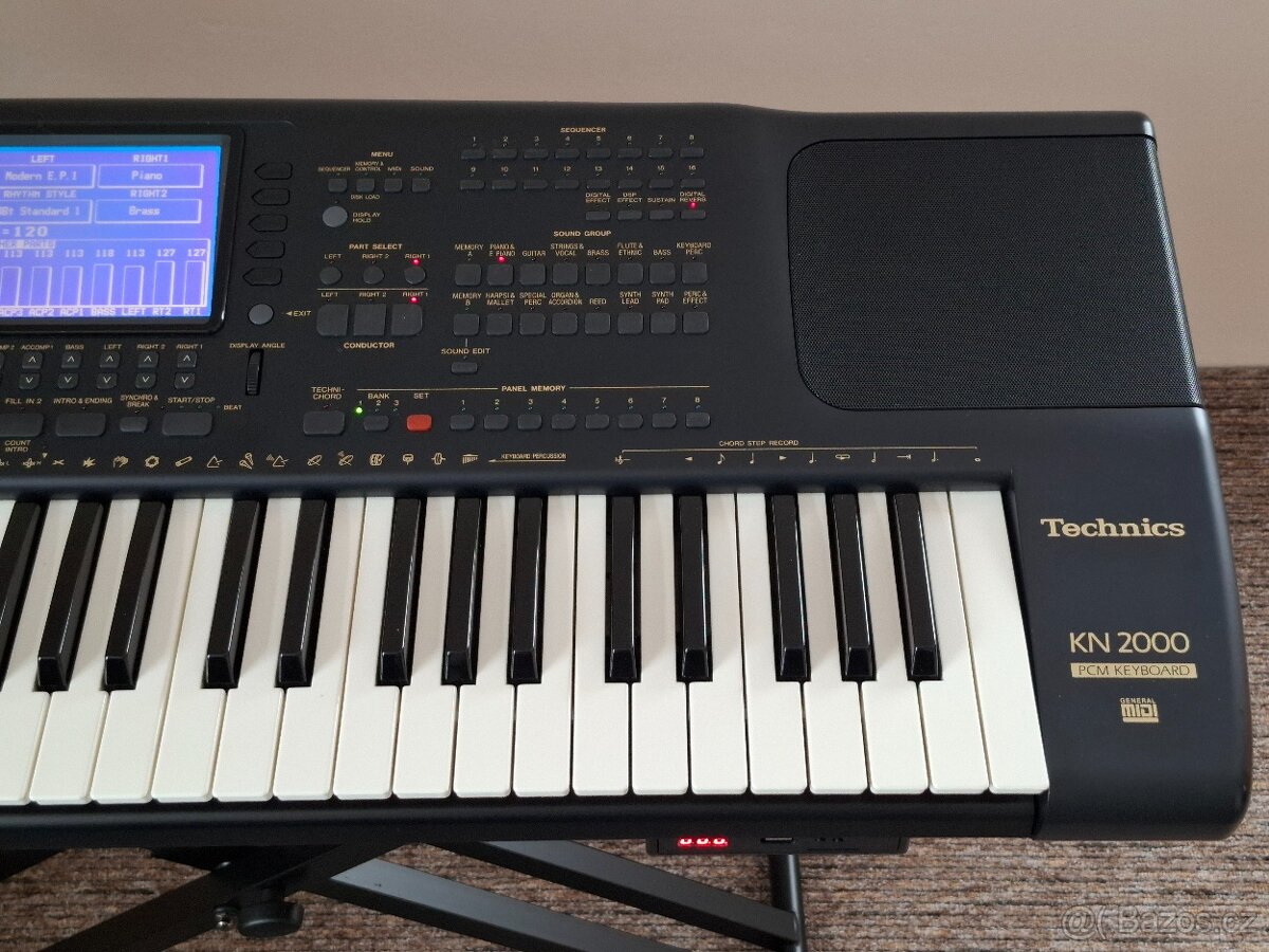 Klávesy TECHNICS KN2000 (workstation) - 3