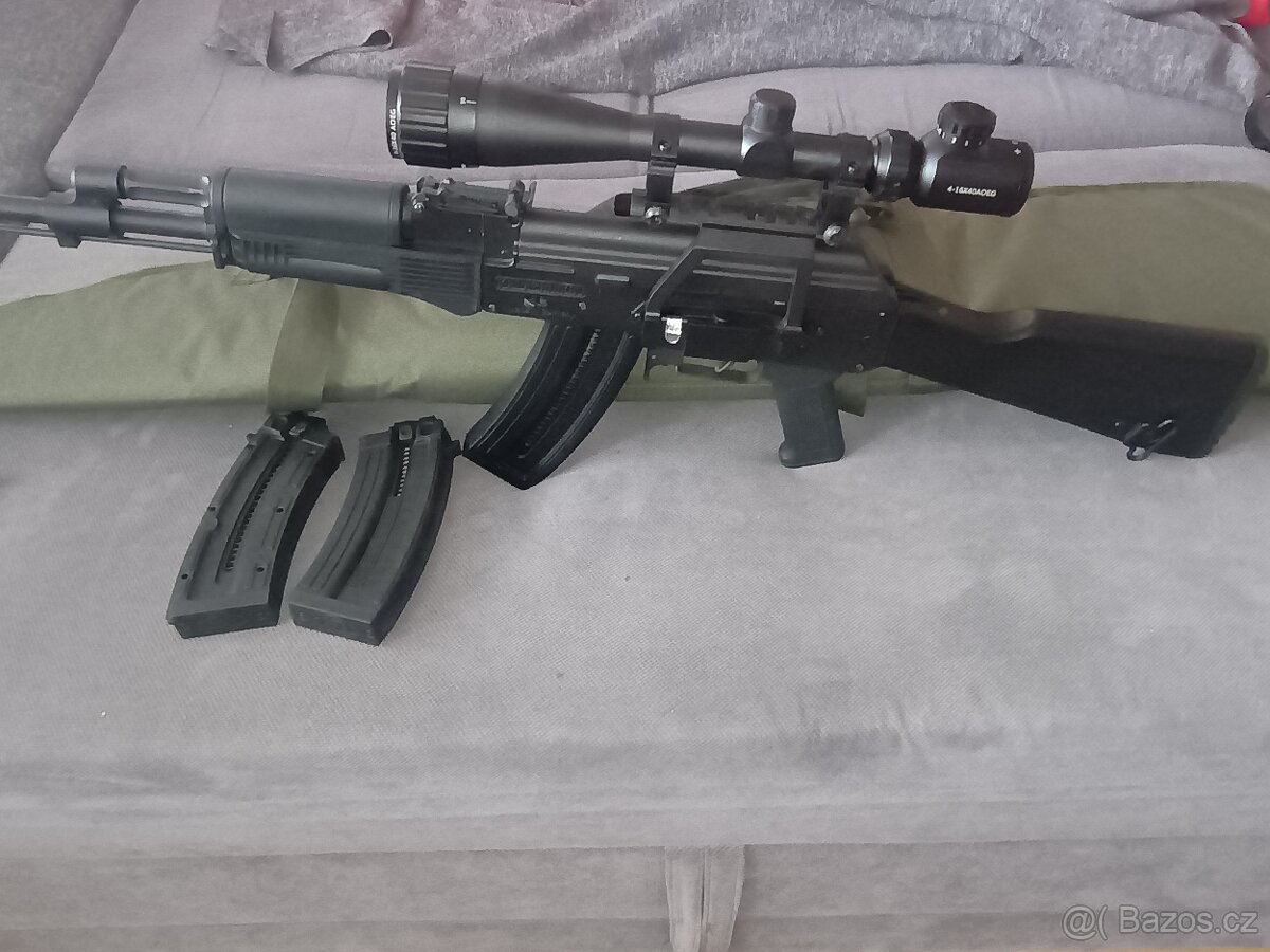 Prodám malorážku GSG-5,AK 47 - 3