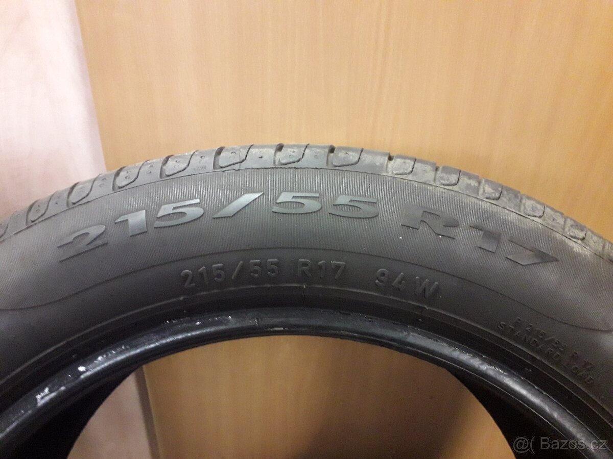215/55R17 94W PIRELLI Cinturato P7 - 2ks LÉTO - 3