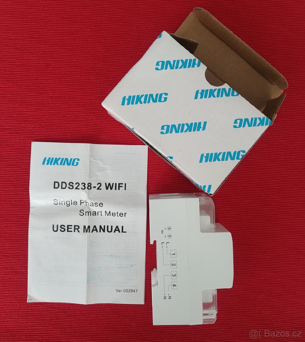 Chytrý Wi-Fi elektroměr TOMZN DDS238-2 (na DIN lištu) - 3