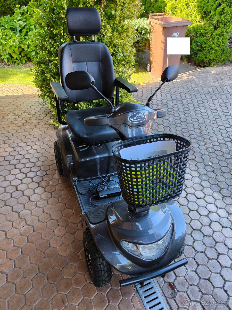 Elektrický skútr pro seniory a osoby se sníženou pohyblivost - 3