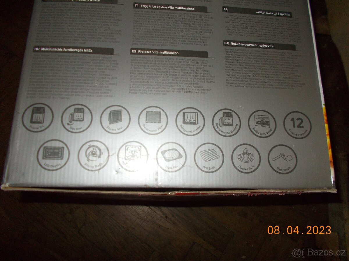 Sencor horkovzdušná trouba - 3