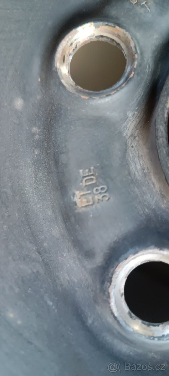 Plechová kola 5x100 škoda rapid - 3