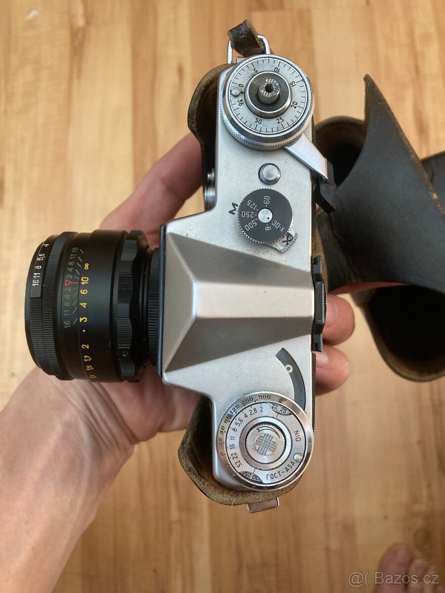 Zenit E +obj helios 44-2 - 3