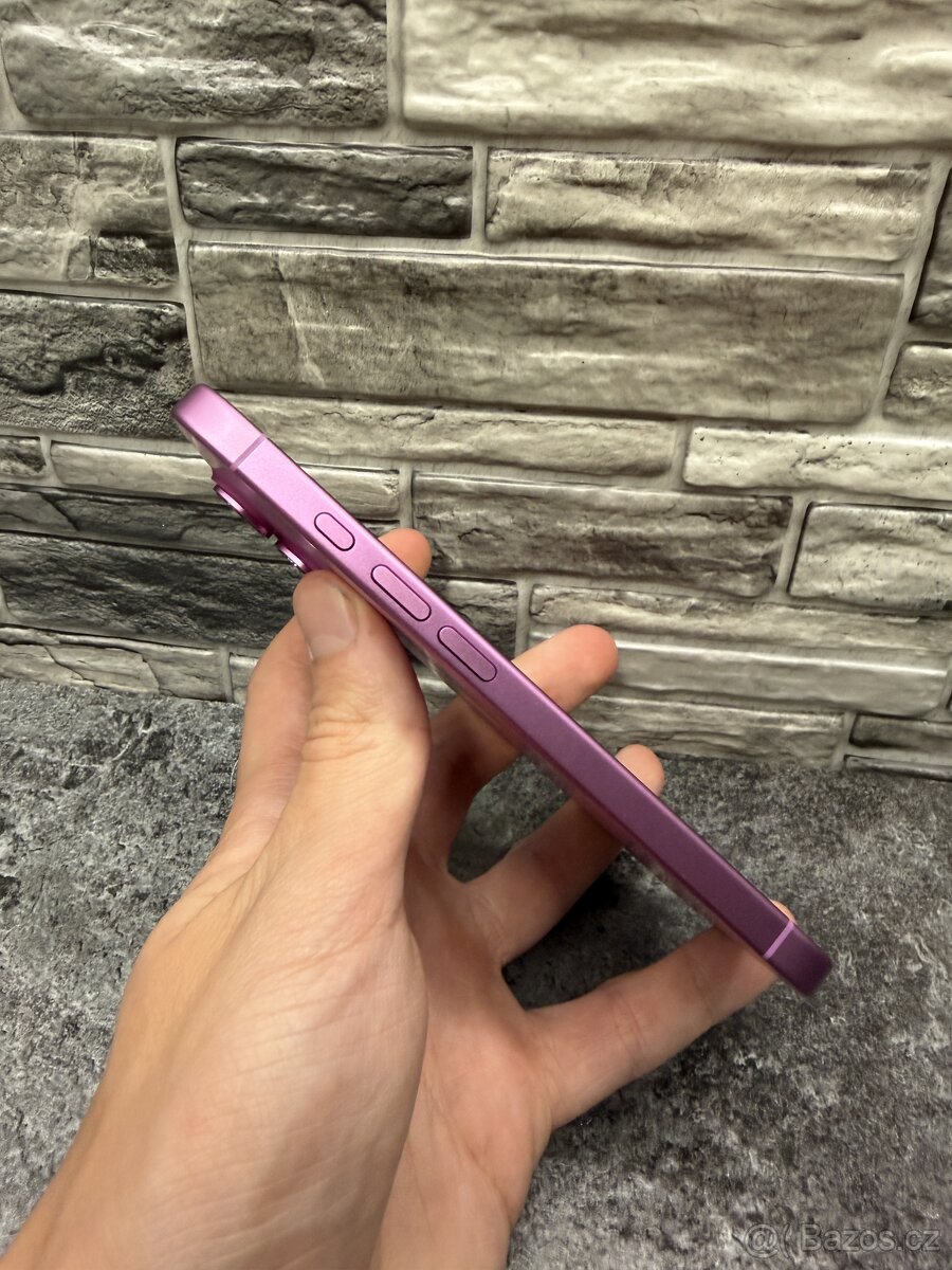 iPhone 16 128GB Pink, baterie 100%, e-sim - 3