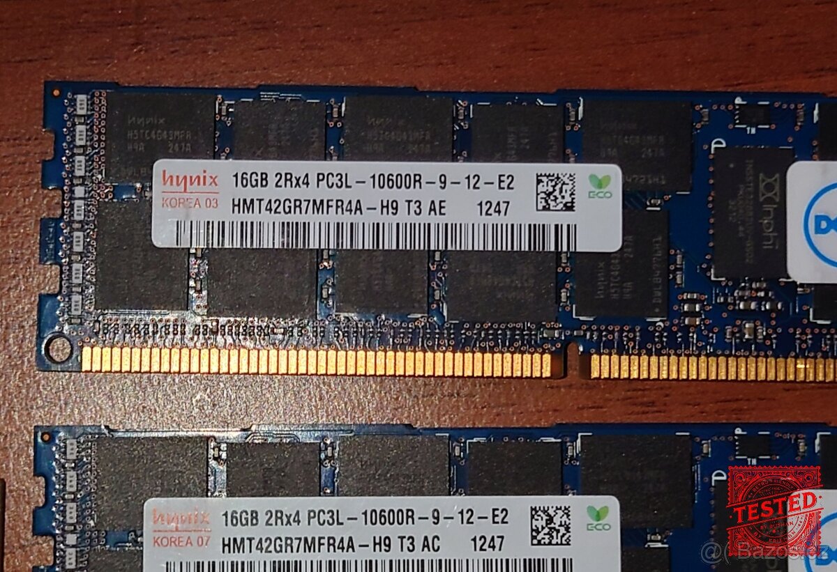 RAM 16GB DDR3 Registered 6 kusu - 3