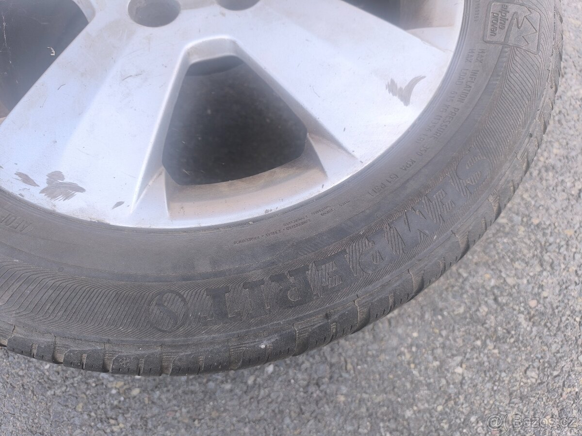 Alu disky originál Opel 16", rozteč 5x110 - 3