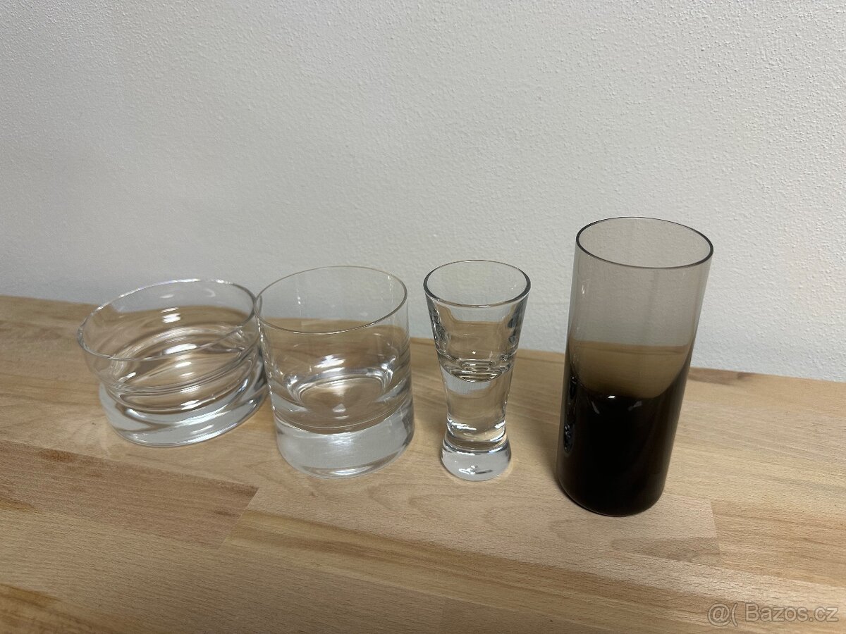 Skleničky Moser mix - 3