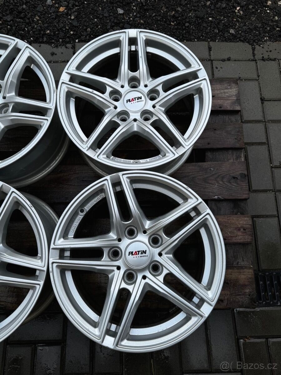 Alu kola, disky r16 5x120 Platin - 3