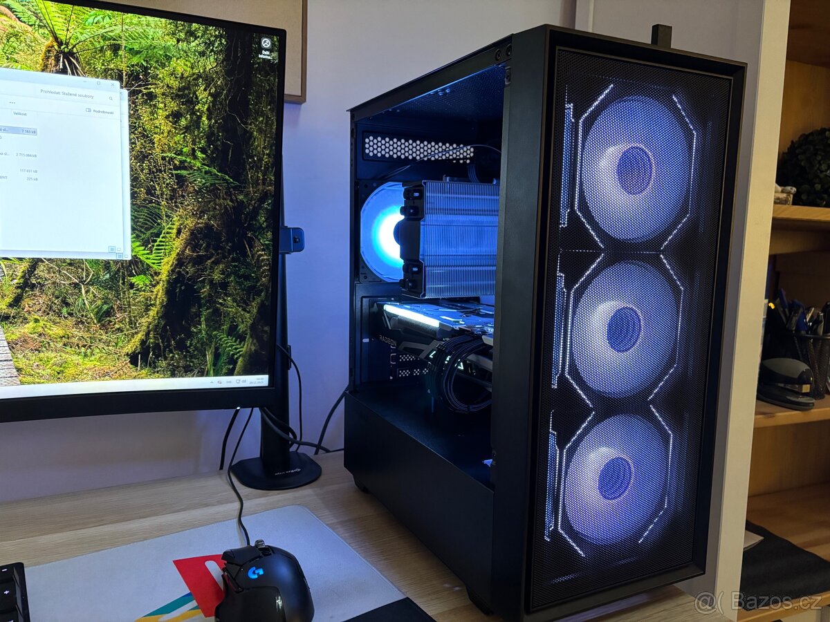 Herní PC / Ryzen 5 7500F / 32 GB DDR5 / 6700 xt sapphire - 3