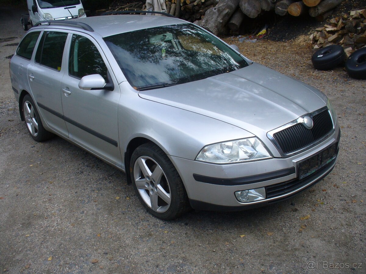 Škoda Octavia II kombi 1.9 TDI 77kw BXE náhradní díly - 3