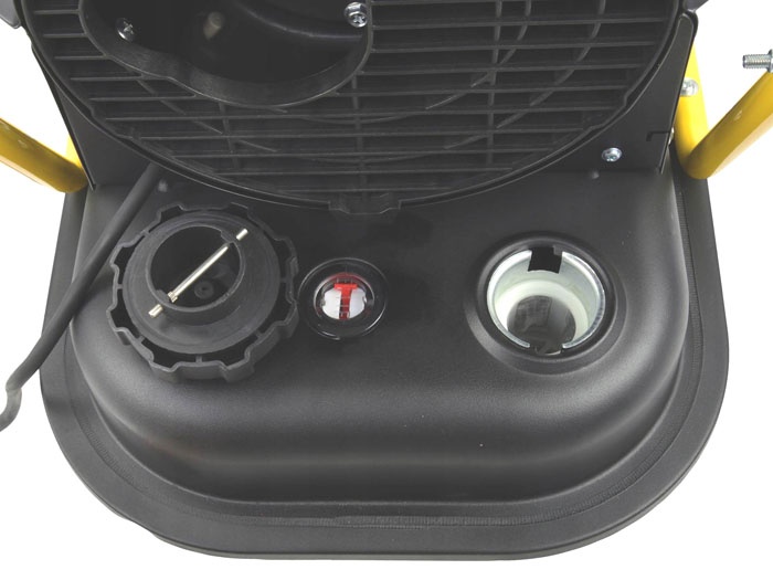 Přenosný naftový ohřívač vzduchu s termostatem 25kW - 3