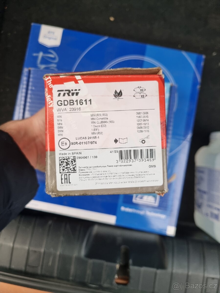 Brzdové kotouče a destičky na BMW E87 - 3