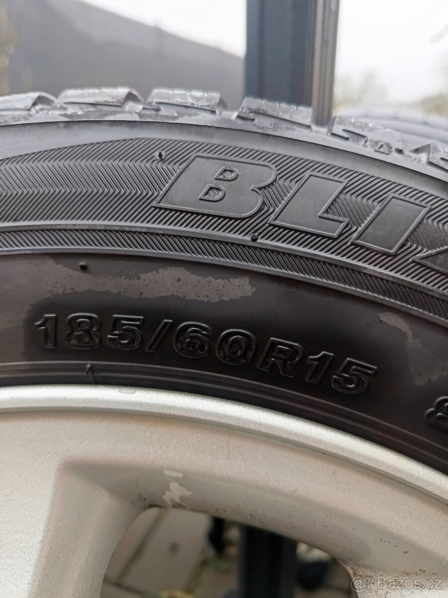 Originál Aku kola Opel 5x110 185/60 R15 - 3