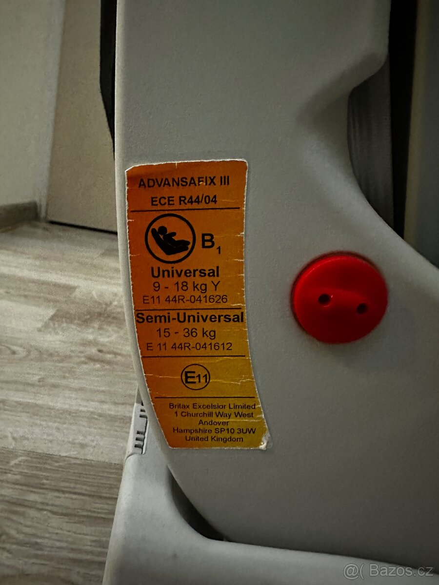Autosedačka Britax Romer ADVANSAFIX III SICT - 3