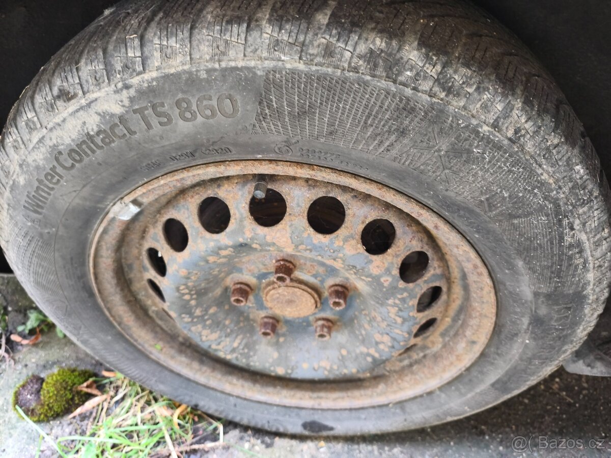 Plechové disky 5x112 Octavia 2, sada. - 3