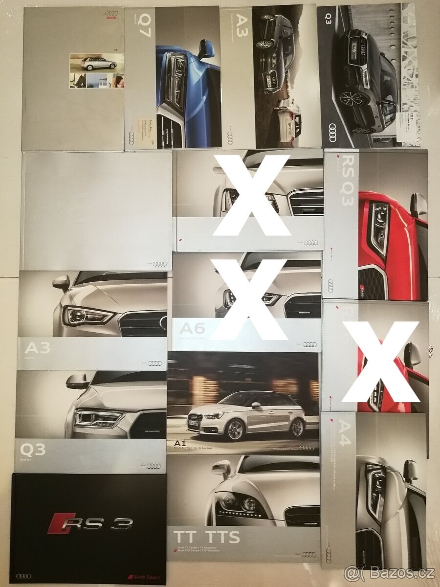 Raritní originální katalogy Audi - 3