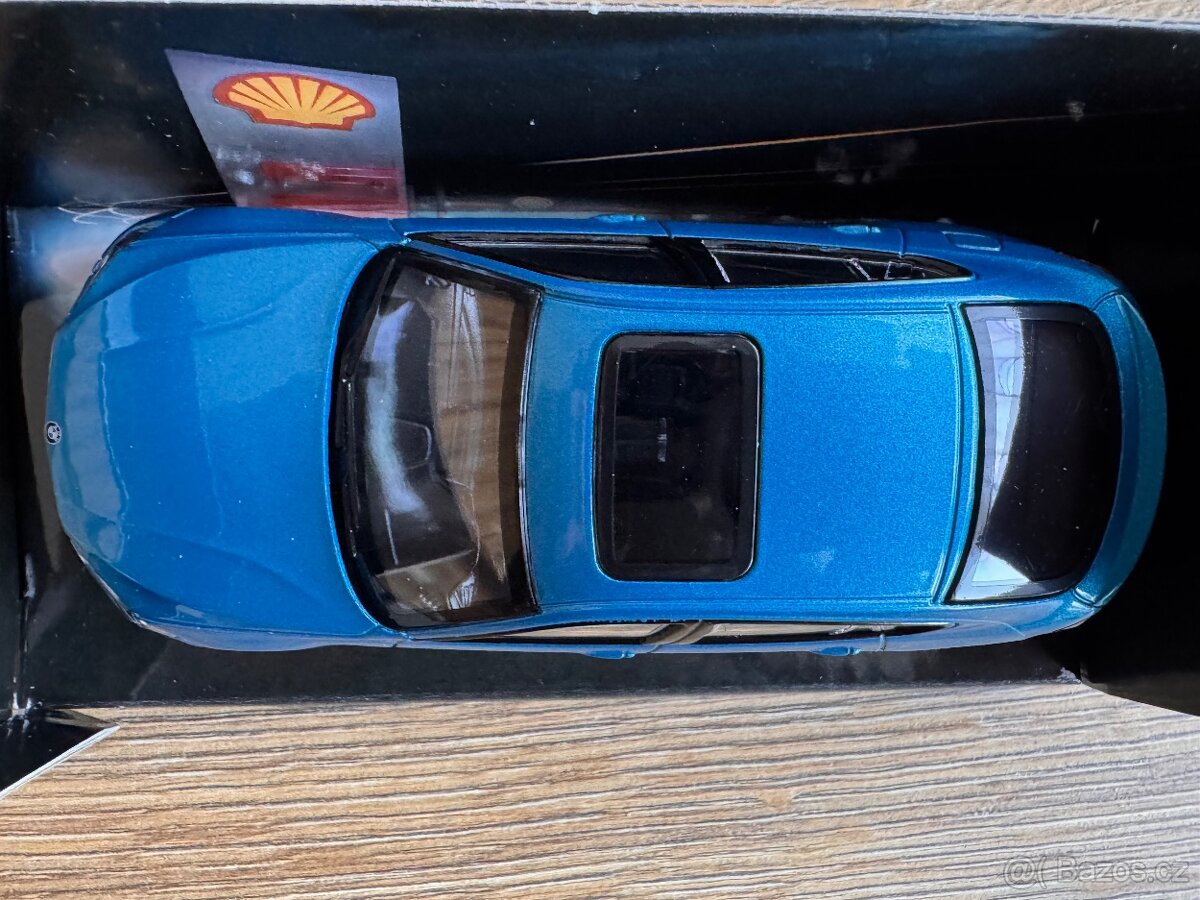 Sběratelský model autíčka BMW C6 M, modré barvy. - 3