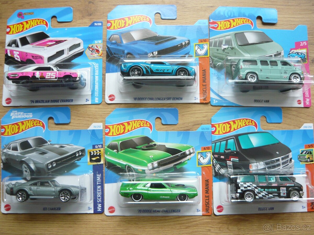 AUTÍČKA HOT WHEELS - 3