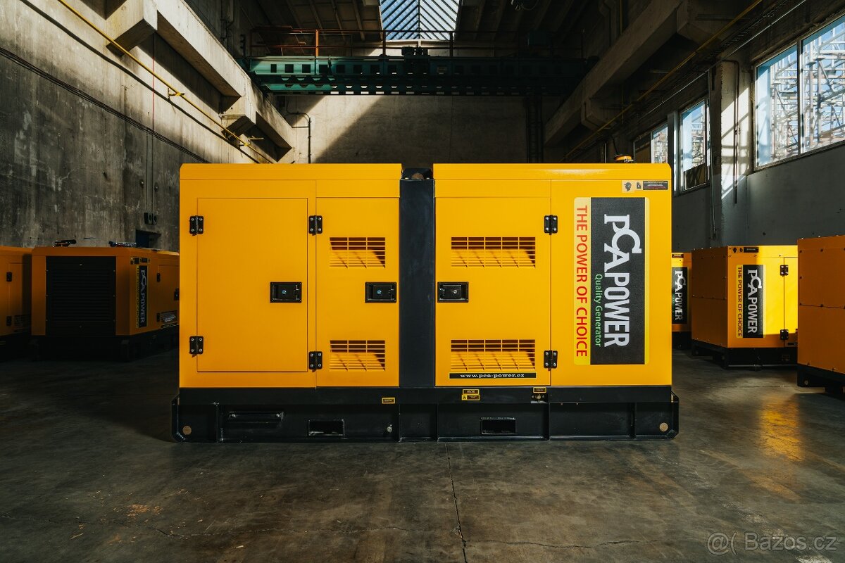 Naftová elektrocentrála PCA POWER PDE-110 kVA s ATS - 3