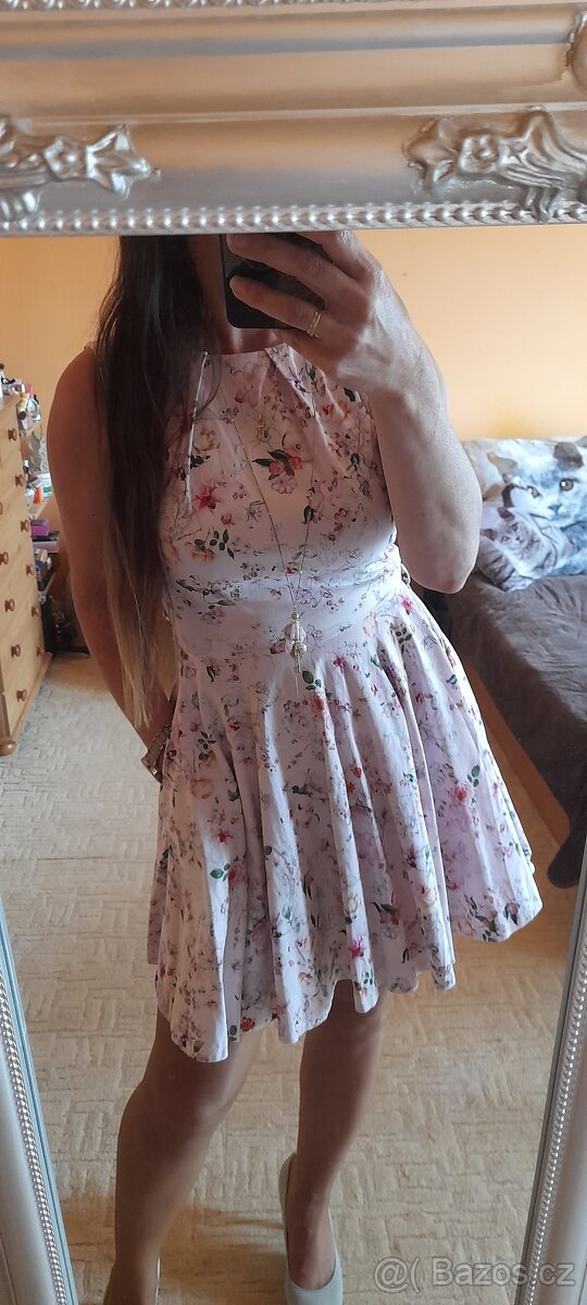 Closet květinové šaty s kapsami - 3