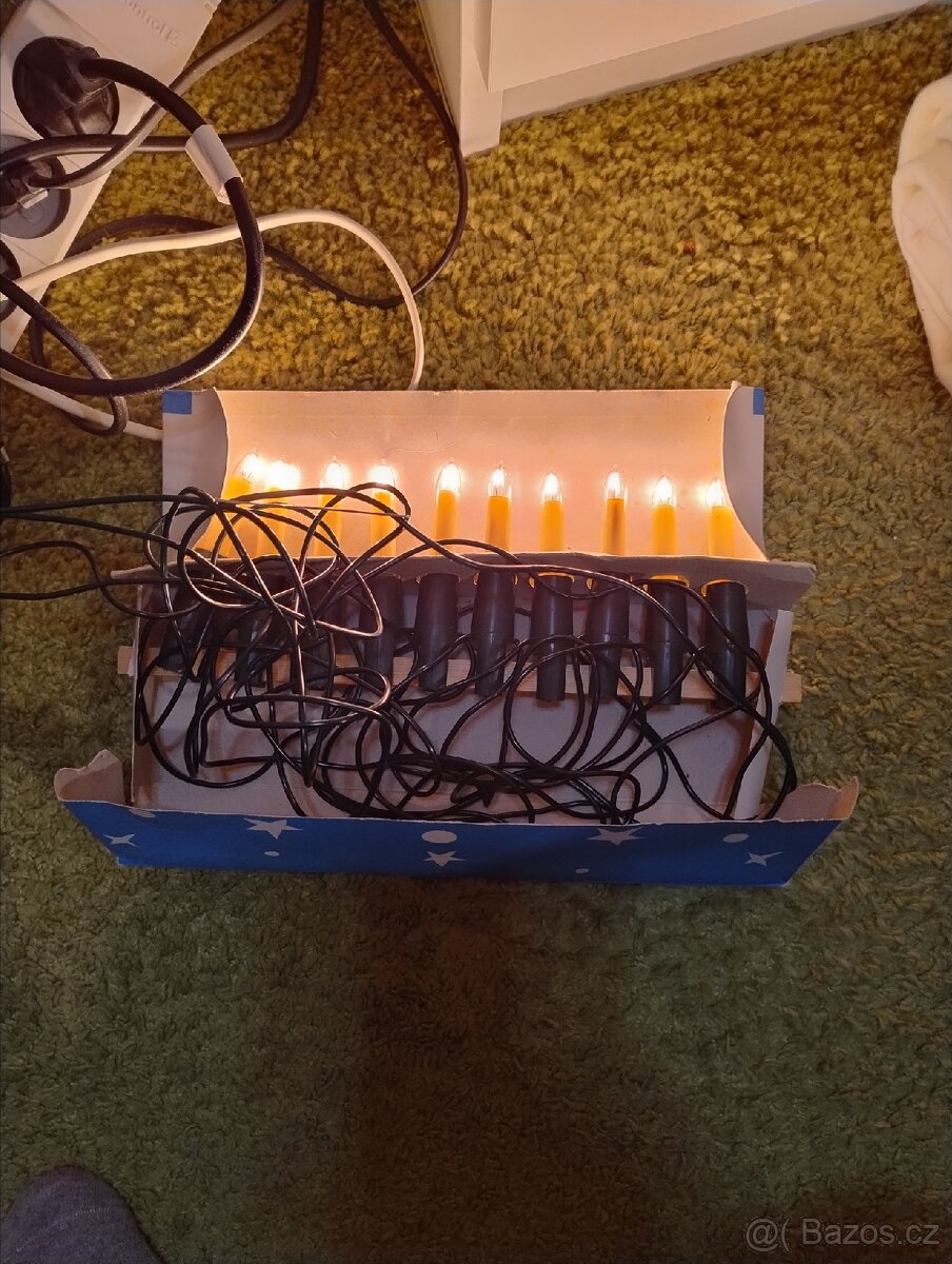 Retro Vánoční světla - 3