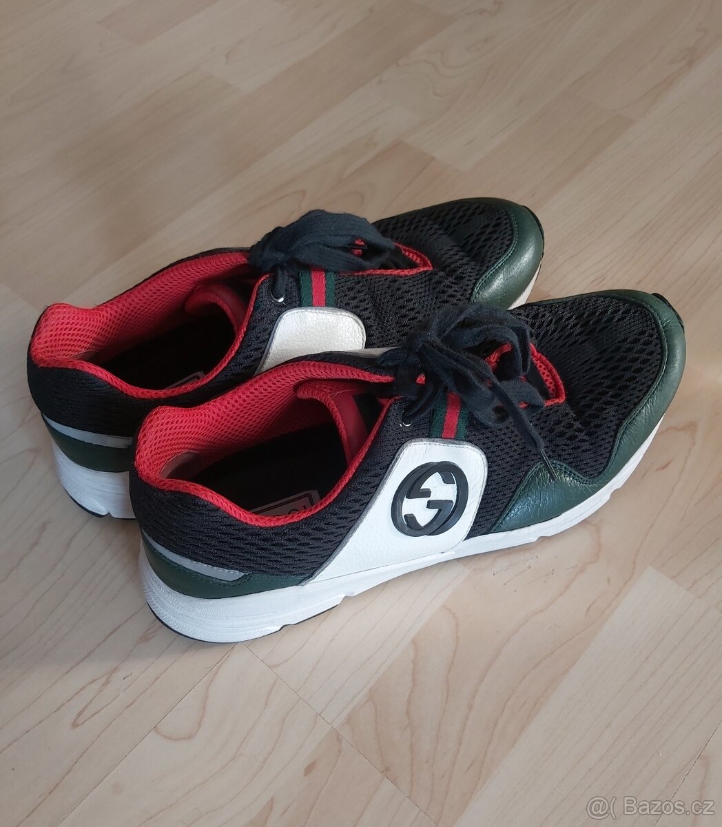 GUCCI panske boty tenisky / men shoes sneakers / 45.5 - 3