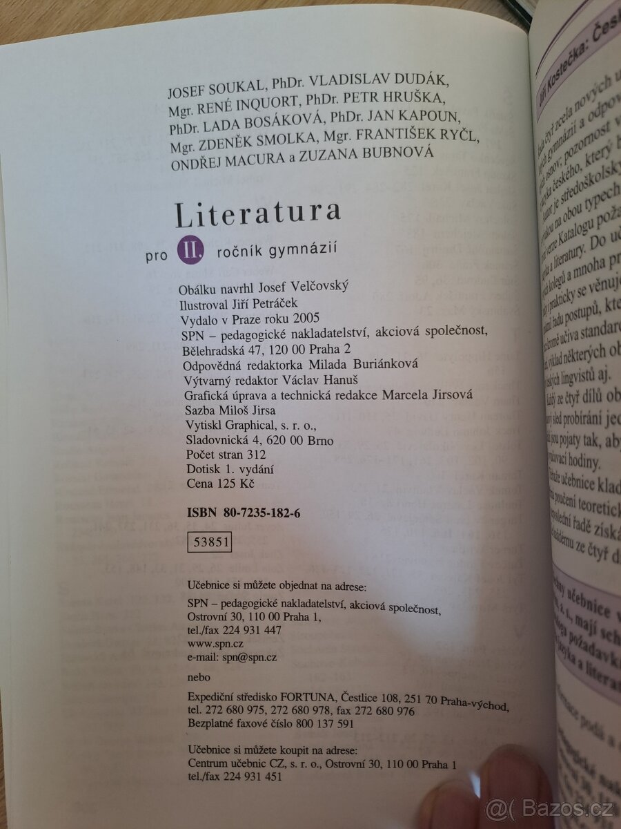 Učebnice pro gymnázia (Biologie a Literatura) - 3