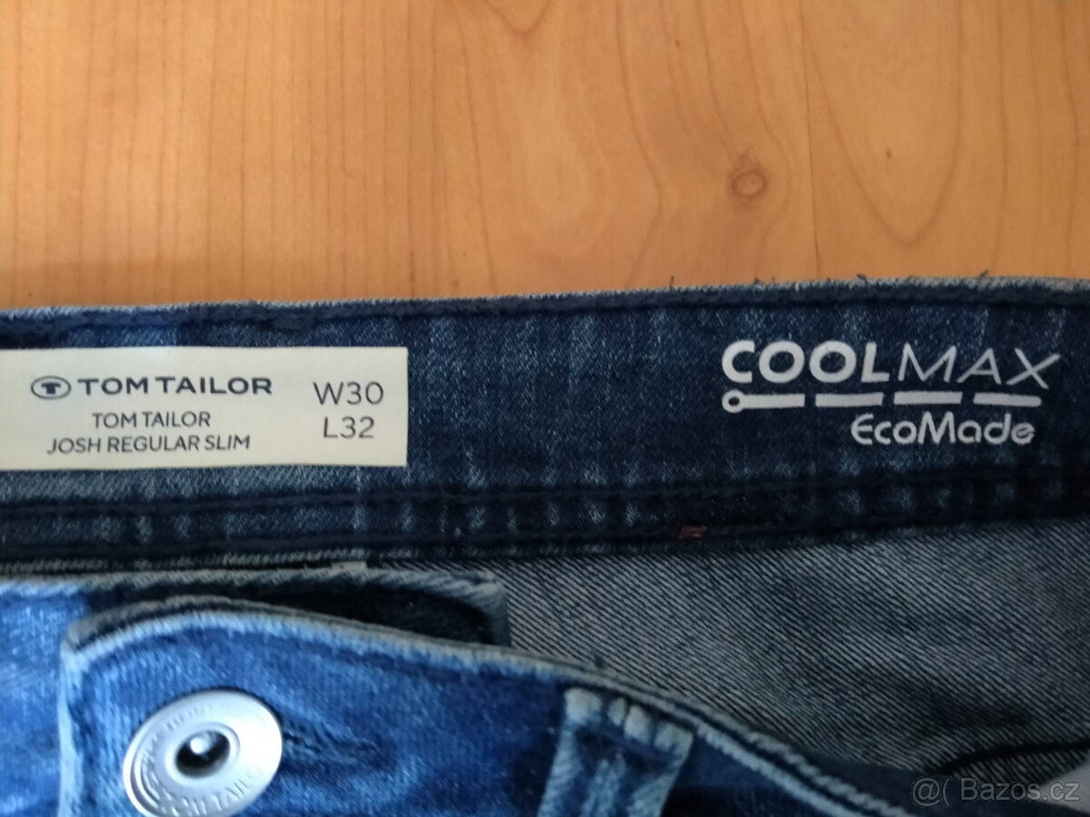 Pánské džíny Tom Tailor Josh Regular Slim vel. W30 L32 - 3