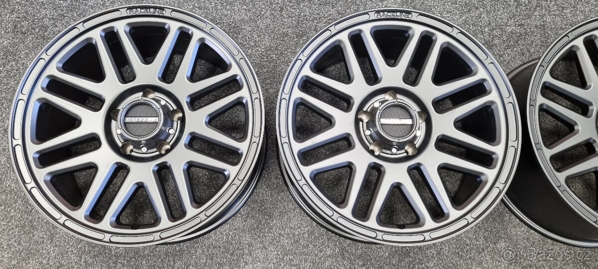 Alu disky Raceline Satin Black 5x139.7 9x20 106.5 AMERIKA - 3