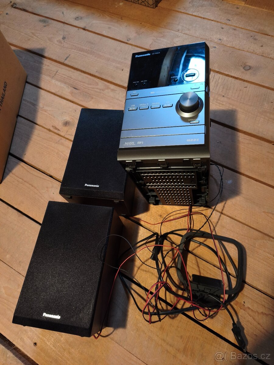 Mini hifi systém Panasonic SA-PM24 - 3