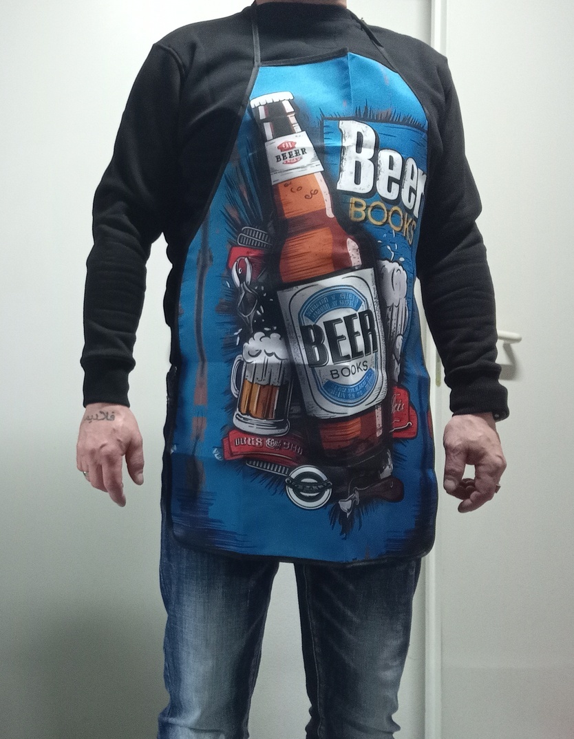 Vtipná kuchařská zástěra pivo - 3